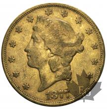 USA-1877S-20 DOLLARS-LIBERTY HEAD-TTB