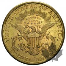 USA-1898S-20 DOLLARS-LIBERTY HEAD-SUP-FDC