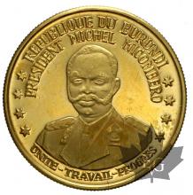 BURUNDI-1967-20 FRANCS-PROOF