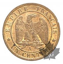 FRANCE-1853A-1 CENTIME-SUP-FDC