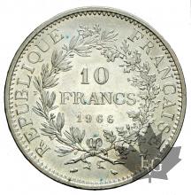 FRANCE-1966-10 FRANCS HERCULE-SUP-FDC