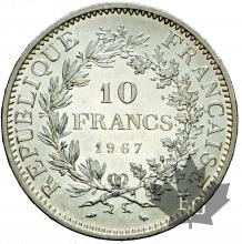 FRANCE-1967-10 FRANCS HERCULE-FDC