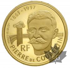 FRANCE-1991-500 FRANCS-Coubertin