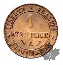 FRANCE-1882A-1 CENT-TTB-SUP