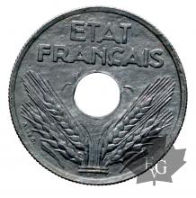 FRANCE-1943-10 CENTIMES-ETAT FRANÇAIS-SUP-FDC