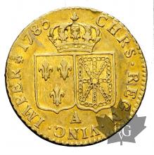 FRANCE-1785 A-Louis XVI-LOUIS D&#039;OR TÊTE NUE-TTB+