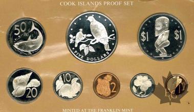 COOK ISLANDS-1979-PROOF SET-SÉRIE BE