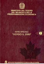 ITALIE-2000-lire-SÉRIE SPECIALE-VERSO-IL-2000-ROMA-FDC