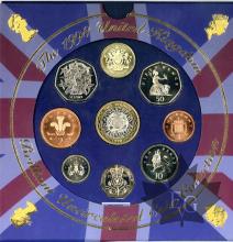 GRANDE BRETAGNE-1998-COINS SET-FDC
