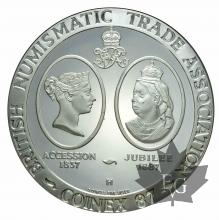 GRANDE BRETAGNE-1987-JUBILEE Queen Victoria-5oz - FDC
