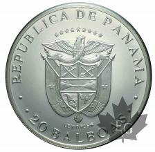 PANAMA-1974-20 BALBOAS - FDC