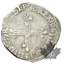 FRANCE-1588 9-ECU-HENRI III Roi de France et de Pologne-TTB