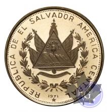 EL SALVADOR-1971-50 COLONES-PROOF
