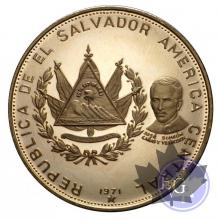 EL SALVADOR-1971-100 COLONES-PROOF