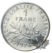 FRANCE-1974-1 FRANC-FDC