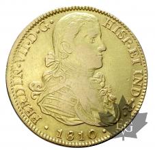 MEXIQUE-1810-8-ESCUDOS-Ferdinando-VII-TTB