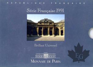 FRANCE-1991-SERIE BU-FRANCS