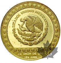 MEXIQUE-1992-500 PESOS-PROOF