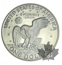 USA-1971S-1 DOLLAR-Eisenhower Dollar-PROOF