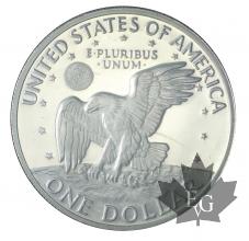 USA-1972S-1 DOLLAR-Eisenhower Dollar-PROOF
