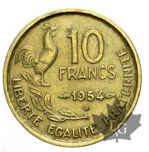FRANCE-1954B-10 FRANCS- GUIRAUD-SUP