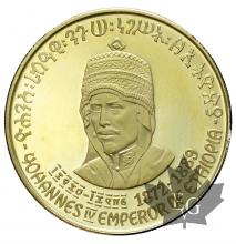 ETHIOPIE-1972-50 Dollars-Yohannes IV-PROOF
