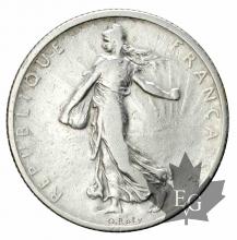 FRANCE-1901-2 Francs semeuse-TTB-SUP