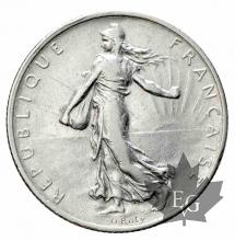 FRANCE-1908-2 Francs semeuse-TTB-SUP