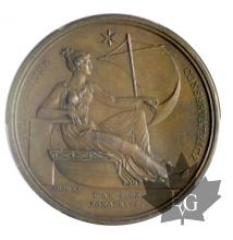 FRANCE-Médaille-Invasion de l&#039;Angleterre-Napoléon-PCGS SP62