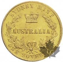 AUSTRALIE-1870-Souverain-Victoria-SUP
