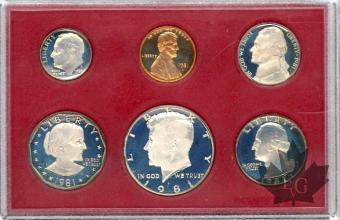 USA-1981-PROOF SET-US Mint
