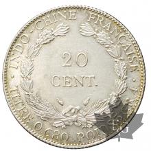 INDOCHINE-1937-20 CENTIMES-SUP
