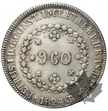 BRAZIL-1824 R-960 REIS-Ferdinand VII-TTB