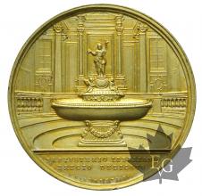 VATICAN-1827-Médaille-LEO XII-ANNO IV-Gilt-Dorée-SUP