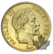 FRANCE-1867A-100 FRANCS-Napoléon III-TTB-SUP