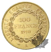 FRANCE-1910-100 FRANCS-III République- SUP