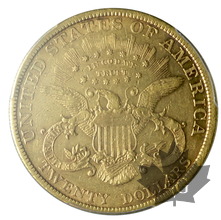USA-1880-20 Dollars-Liberty-PCGS AU50