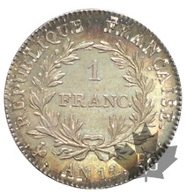 FRANCE-AN 12A-1 FRANC-NAPOLÉON EMPEREUR-FDC
