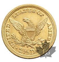 USA-1896-2.5 DOLLARS LIBERTY HEAD-FDC