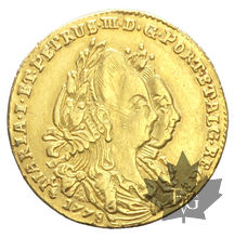 PORTUGAL-1778-1/2 escudo-(800 Reis)-TTB