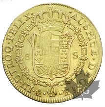 MEXIQUE-1810-8 ESCUDOS-Ferdinando VII-TTBCal onza 1254