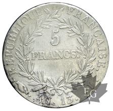FRANCE-1804-5 Francs An 13I Empereur TTB-SUP