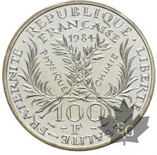 FRANCE-1984-Essai de 100 Francs Marie Curie-FDC