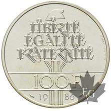 FRANCE-1986-Essai de 100 Francs Liberté-FDC