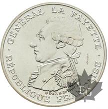 FRANCE-1987-Essai de 100 Francs Égalité La Fayette-FDC