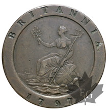 GRANDE BRETAGE-1797-2 PENCE-GEORGE III-TTB