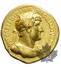 ROME-Aureus-119-122-Hadrianus-Cal 1304-TB-TTB