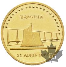 BRÉSIL-1960-Fondation de Brasilia-PROOF