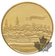 Allemagne-1975-Médaille en or au poids 1 ducat Dingolfing PROOF