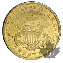 USA-1873S-20 DOLLARS LIBERTY HEAD-TTB